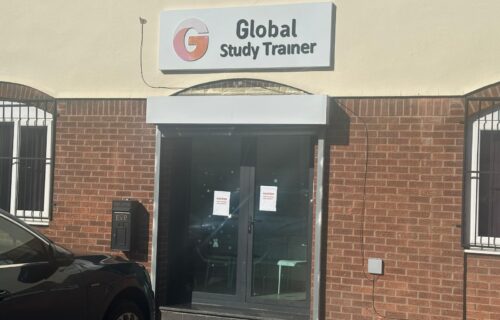Global study trainer office front